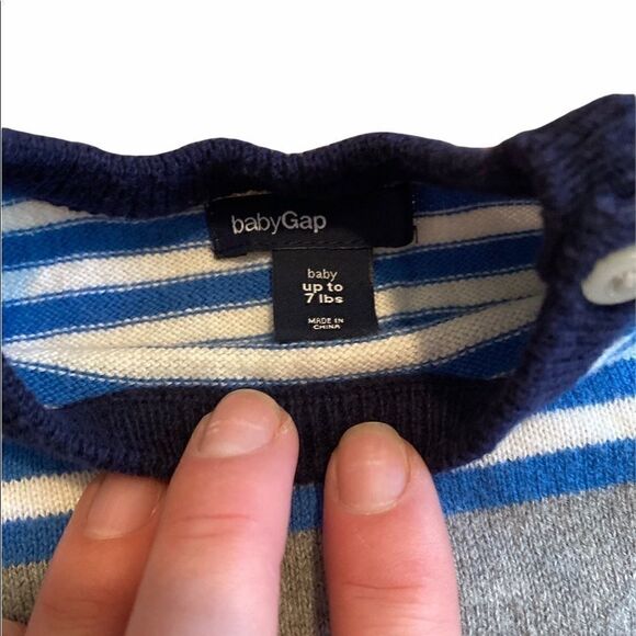 Newborn Baby Boy Lot of 6 Gap Boppy Chaps - Picture 11 of 15